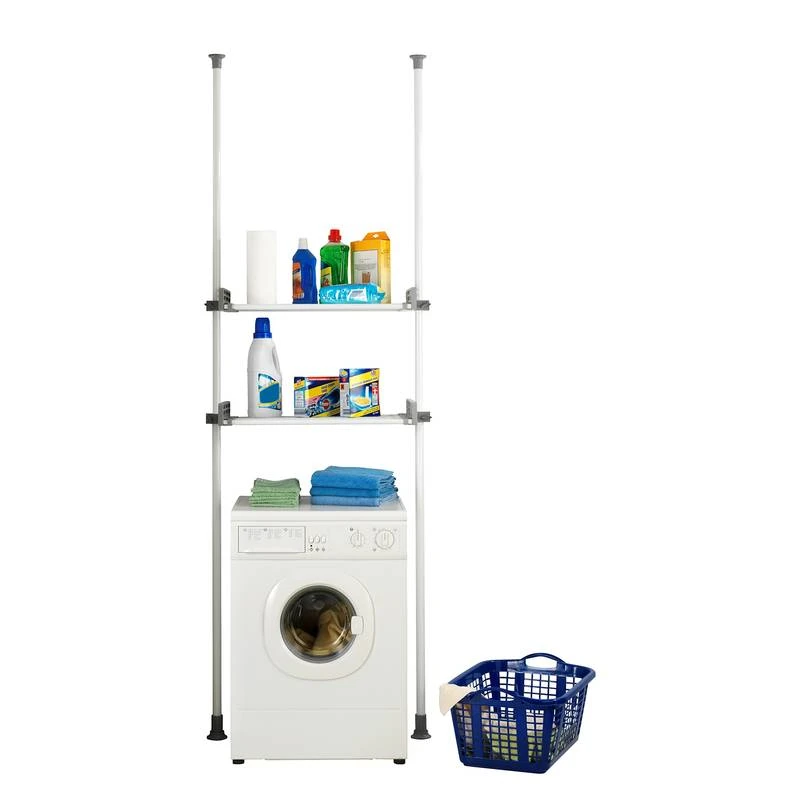 Wenko Étagère Télescopique Herkules Twin 1 Wenko Étagère Télescopique Herkules Twin