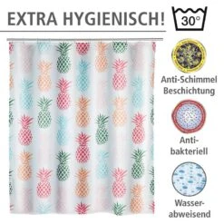 Wenko Rideau De Douche Ananas -Wenko 1000151647 200519 12505700250 DETAILS P000000001000151647