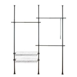 Wenko Penderie Télescopique Herkules Duo -Wenko 1000214315 200529 15411000035 DETAILS P000000001000214315