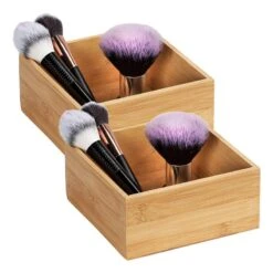 Wenko Boîtes Bambou Terra (lot De 2) -Wenko 1000237882 210104 10024800103 DETAILS P000000001000237882