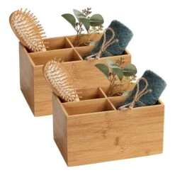 Wenko Boîtes Bambou Terra I (lot De 2) -Wenko 1000237946 210104 10030000271 DETAILS P000000001000237946