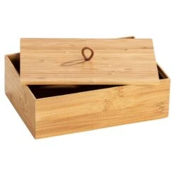 Wenko Boîtes Bambou Terra II (lot De 2) -Wenko 1000237961 210104 10030300298 DETAILS P000000001000237961