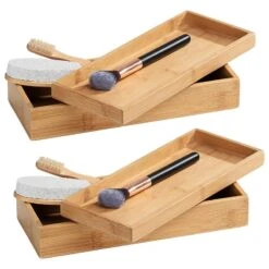 Wenko Boîtes Bambou Terra III (lot De 2) -Wenko 1000237964 210104 10030400312 DETAILS P000000001000237964