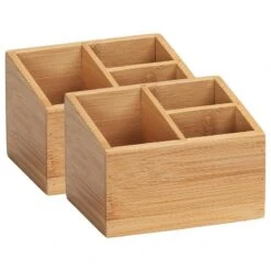 Wenko Organiseurs Bambou Terra (lot De 2)