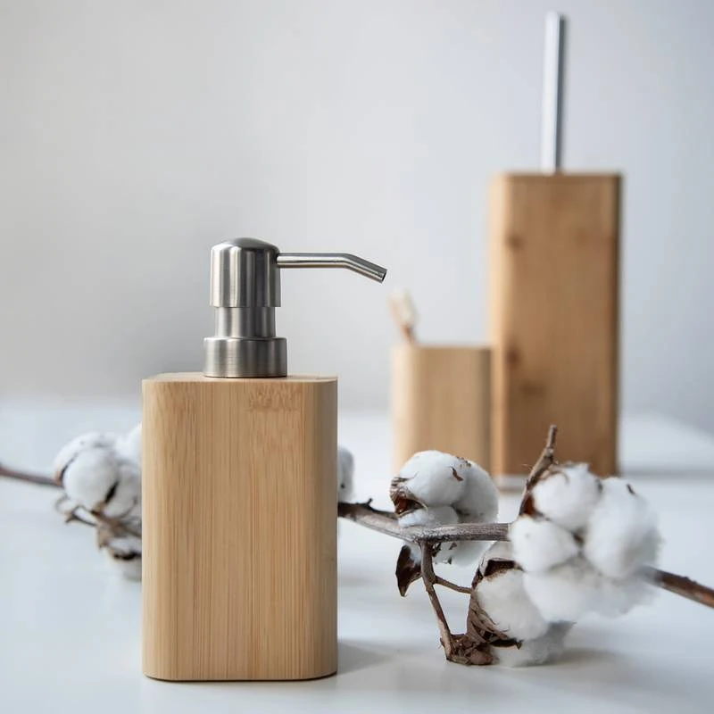 Wenko Distributeur De Savon Bambusa 4 Wenko Distributeur De Savon Bambusa – Image 4