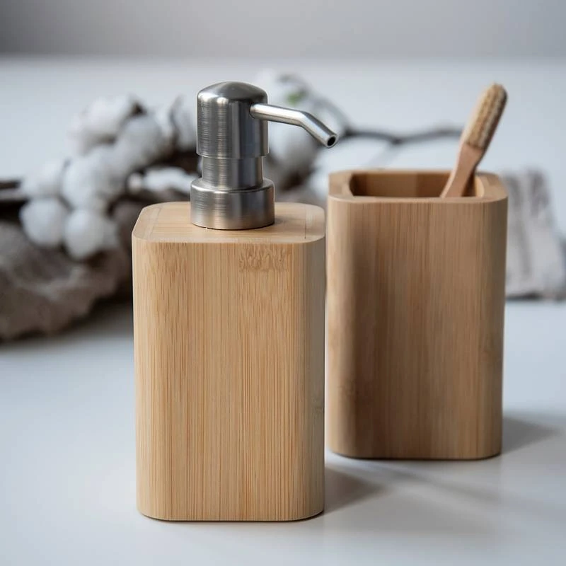 Wenko Distributeur De Savon Bambusa 6 Wenko Distributeur De Savon Bambusa – Image 6