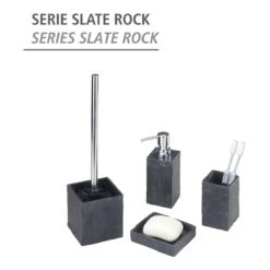Wenko Distributeur De Savon Slate Rock -Wenko 1000257901 210422 074215001839 ICON DETAILS P000000001000257901 icon seal