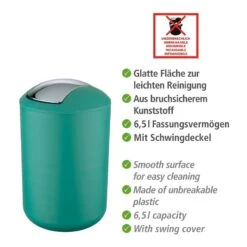 Wenko Poubelle De Salle De Bain Brasil -Wenko 1000259462 210422 074238001931 ICON DETAILS P000000001000259462 icon seal