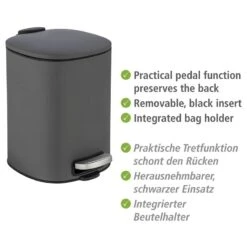 Wenko Poubelle Alassio -Wenko 1000259463 210422 074239001936 ICON DETAILS P000000001000259463 icon seal