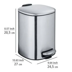 Wenko Poubelle Alassio -Wenko 1000259464 210422 074240001942 ICON DETAILS P000000001000259464 icon seal