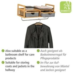 Wenko Porte-manteau Mural Bahari 14 Wenko Porte-manteau Mural Bahari -Wenko 1000260938 210715 14010900022 DETAILS P000000001000260938