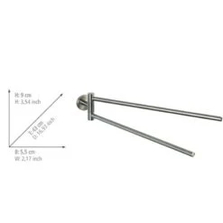 Wenko Porte-serviettes Bosio -Wenko 1000271093 210608 11144400122 SKETCH DETAILS P000000001000271093 sketch