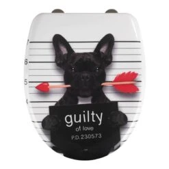 Wenko Siège WC Premium Guilty Dog
