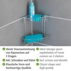 Wenko Étagère Murale Classic Acier -Wenko 1000271139 210608 11165400263 DETAILS P000000001000271139