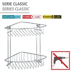 Wenko Étagère Murale Classic Acier -Wenko 1000271139 210608 11172400299 DETAILS P000000001000271139