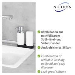 Wenko Distributeur Easy Squeeze (2 éléments) -Wenko 1000271161 210608 11175000328 DETAILS P000000001000271161