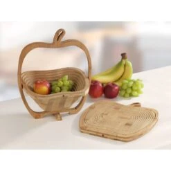 Wenko Corbeille à Fruits En Bambou Alvida -Wenko 1000274035 210618 14061900151 MOOD DETAILS P000000001000274035 mood