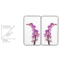 Wenko Couvre-plaques Orchidées (2 él.) -Wenko 1000274109 210618 14063300299 SKETCH DETAILS P000000001000274109 sketch