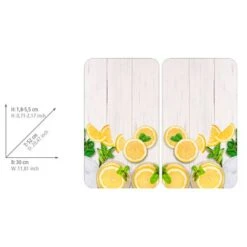Wenko Couvre-plaques Citrons (2 él.) -Wenko 1000274136 210618 14064300390 SKETCH DETAILS P000000001000274136 sketch