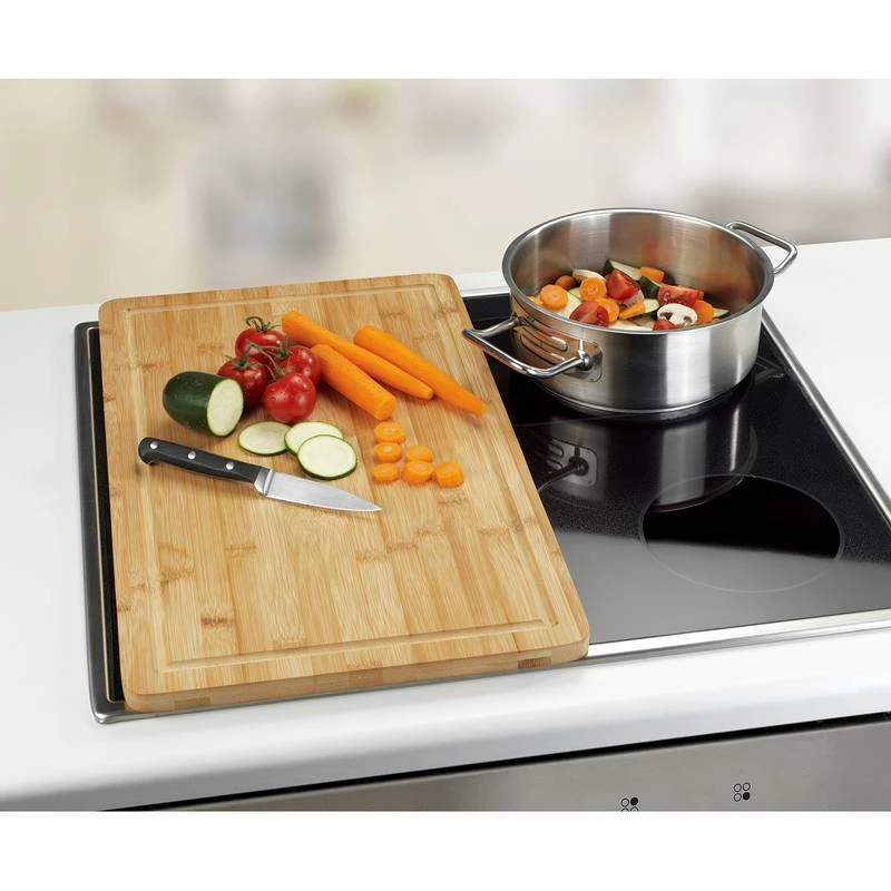 Wenko Couvre-plaque Bambou 2 Wenko Couvre-plaque Bambou – Image 2