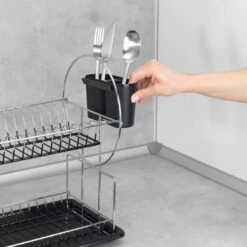 Wenko Égouttoir à Vaisselle Premium Duo -Wenko 1000276650 210629 07171200044 MOOD DETAILS P000000001000276650 mood