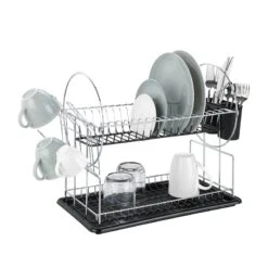 Wenko Égouttoir à Vaisselle Premium Duo -Wenko 1000276650 210629 07171200045 DETAILS P000000001000276650