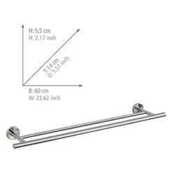 Wenko Porte-serviette Duo Bosio -Wenko 1000287151 210827 13302100927 ICON DETAILS P000000001000287151 icon seal