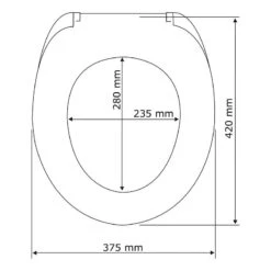 Wenko Siège WC Premium Kos -Wenko 1000287187 210827 133036001149 ICON DETAILS P000000001000287187 icon seal