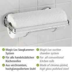 Wenko Dérouleur Pour Essuie-tout Astrea -Wenko 1000287235 210827 133055001431 ICON DETAILS P000000001000287235 icon seal