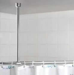 Wenko Fixation Pour Tringle à Rideau De Douche