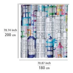 Wenko Rideau De Douche Sunny City 8 Wenko Rideau De Douche Sunny City -Wenko 1000289435 210907 16454200060 SKETCH DETAILS P000000001000289435 sketch