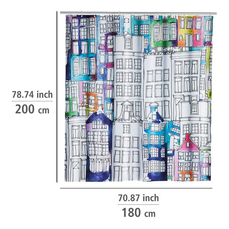 Wenko Rideau De Douche Sunny City 4 Wenko Rideau De Douche Sunny City – Image 4