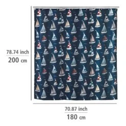 Wenko Rideau De Douche Regatta -Wenko 1000289437 210907 16454200066 SKETCH DETAILS P000000001000289437 sketch