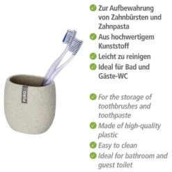 Wenko Verre à Dents Puro -Wenko 1000333078 220218 040 DETAILS P000000001000333078