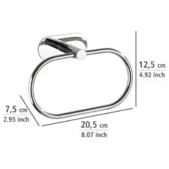 Wenko Anneau Porte-serviette Orea -Wenko 1000333183 220218 500 SKETCH DETAILS P000000001000333183 sketch