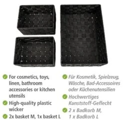 Wenko Paniers Adria (3 éléments) -Wenko 1000333248 220218 040 DETAILS P000000001000333248