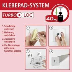 Wenko Étagère Turbo-Loc Gala -Wenko 1000339063 220304 060 DETAILS P000000001000339063