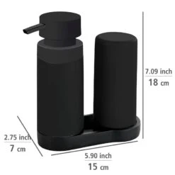 Wenko Distributeur Easy Squeeze (2 éléments) -Wenko 1000339093 220304 500 SKETCH DETAILS P000000001000339093 sketch