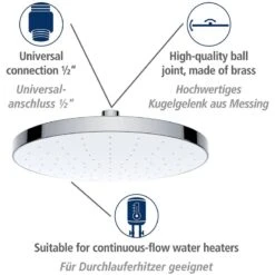 Wenko Pommeau De Douche Cleaning I -Wenko 1000352466 220519 032 DETAILS P000000001000352466