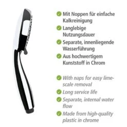 Wenko Pommeau De Douche Basic Line II -Wenko 1000352546 220519 032 DETAILS P000000001000352546