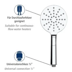 Wenko Pommeau De Douche Design Line 14 Wenko Pommeau De Douche Design Line -Wenko 1000352551 220519 032 DETAILS P000000001000352551