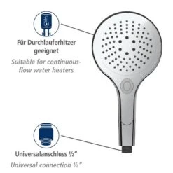 Wenko Pommeau De Douche Basic Line I -Wenko 1000352557 220519 032 DETAILS P000000001000352557