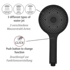 Wenko Pommeau De Douche Softwater II -Wenko 1000352558 220519 033 DETAILS P000000001000352558