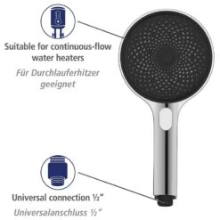 Wenko Pommeau De Douche Softwater II -Wenko 1000352559 220519 034 DETAILS P000000001000352559