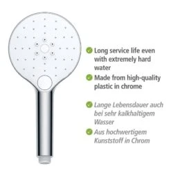 Wenko Pommeau De Douche Cleaning III -Wenko 1000352560 220519 034 DETAILS P000000001000352560