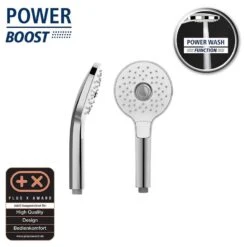 Wenko Pommeau De Douche Powerboost I -Wenko 1000352562 220519 031 DETAILS P000000001000352562