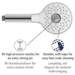 Wenko Pommeau De Douche Powerboost I -Wenko 1000352562 220519 032 DETAILS P000000001000352562