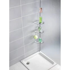 Wenko Étagère De Douche Premium II -Wenko duschregal premium ii aluminium kunststoff 4557336