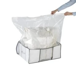 Wenko Housse De Rangement Soft Kampos III 9 Wenko Housse De Rangement Soft Kampos III -Wenko vakuum box soft kampos iii weiss 4367300