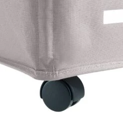 Wenko Panier à Linge Quadro -Wenko waeschesammler quadro kunstfaser lichtgrau 4556836